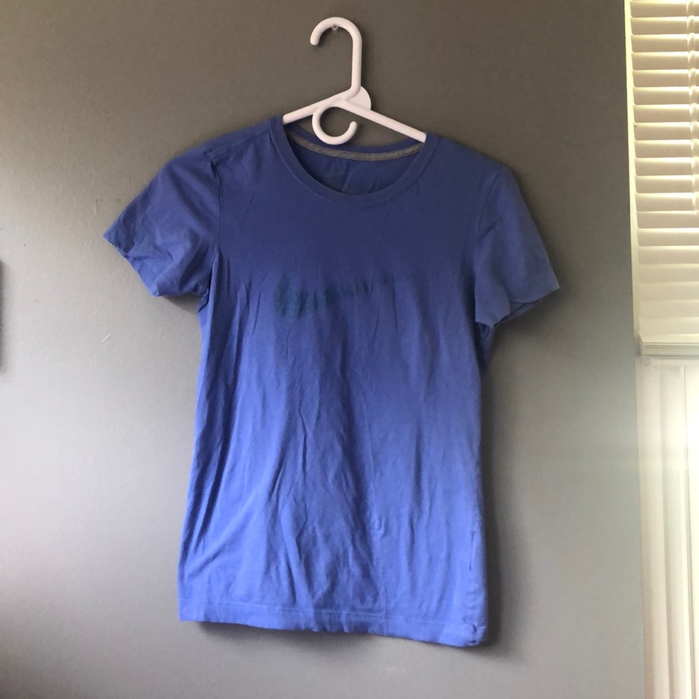 Blue women’s tee shirt